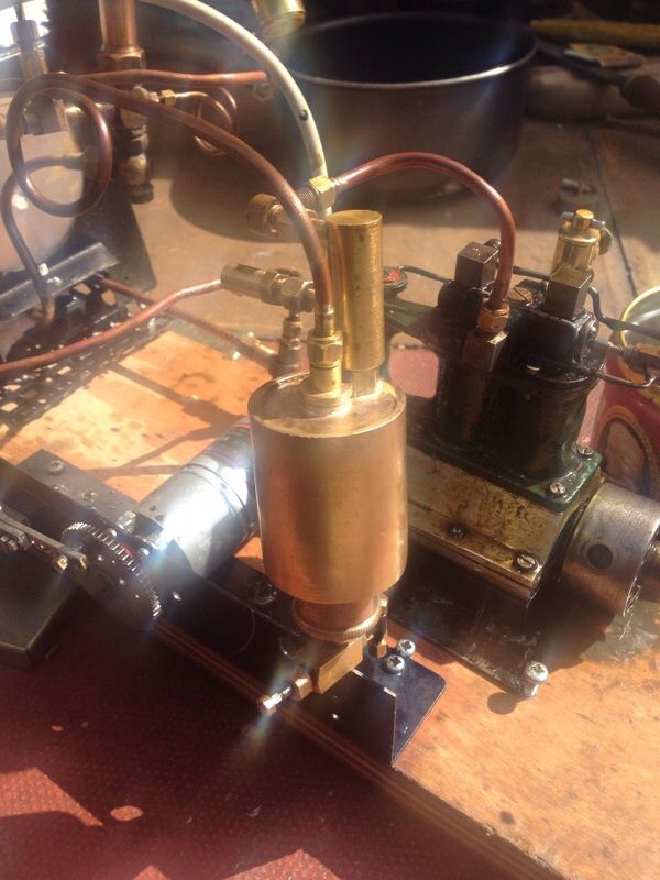 Mark 2 monotube boiler, with single valve throttle control